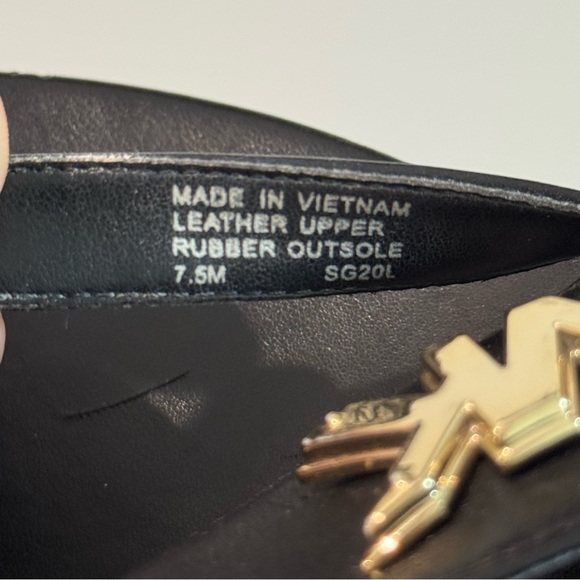 Michael Michael Kors Sidney Espadrille Wedge Slide Sandal in Black 7.5 - Picture 9 of 10